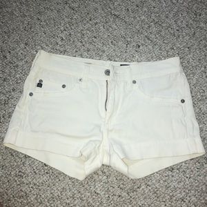 AG Adriano goldschmied shorts size 26 white